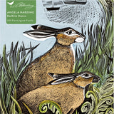 Adult Jigsaw Puzzle: Rathlin Hares by  Angela Harding (500 pieces)