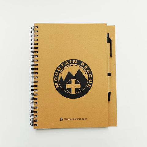 MREW recycled cardboard Notebook